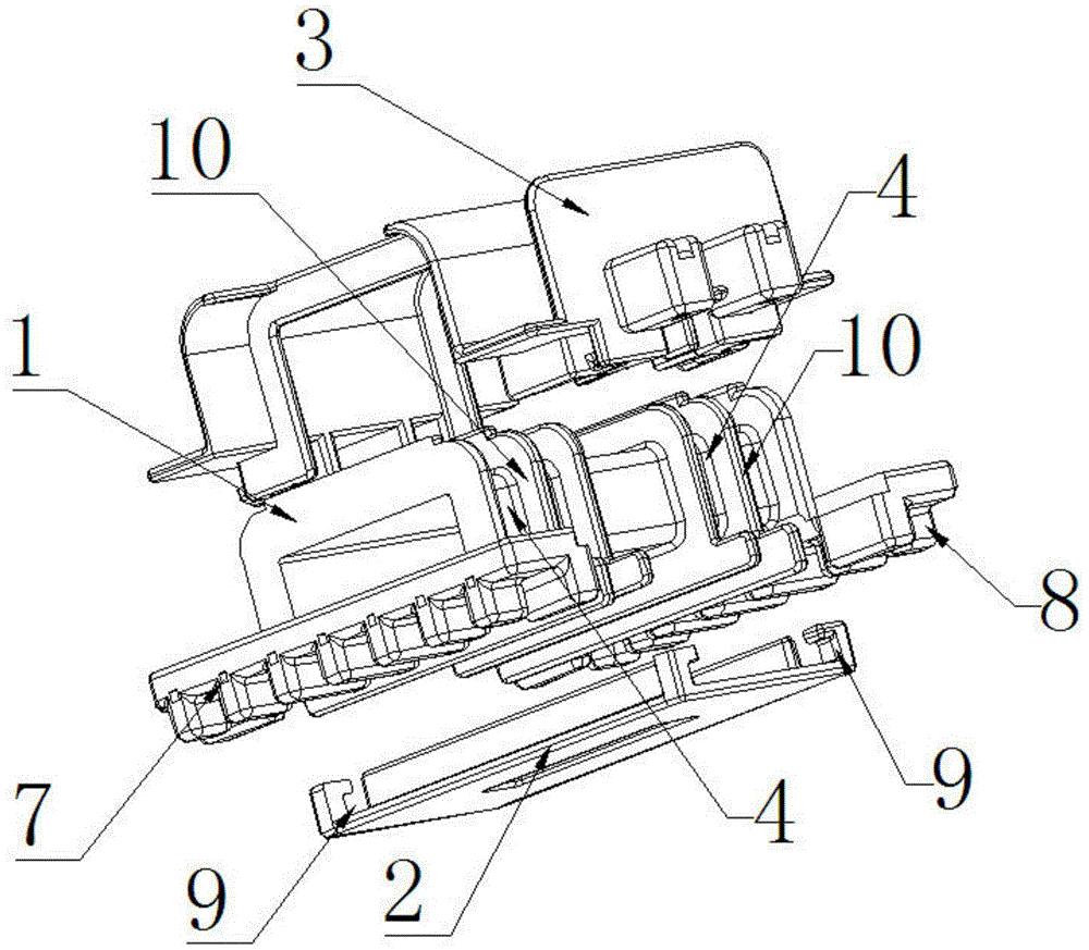 Ultrathin combined type transformer