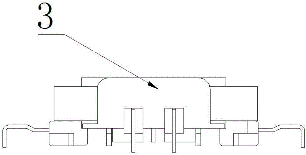 Ultrathin combined type transformer