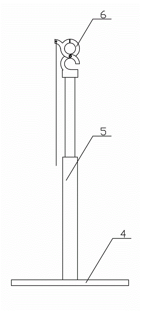 Recyclable rebar anchor pull ring and mounting support thereof