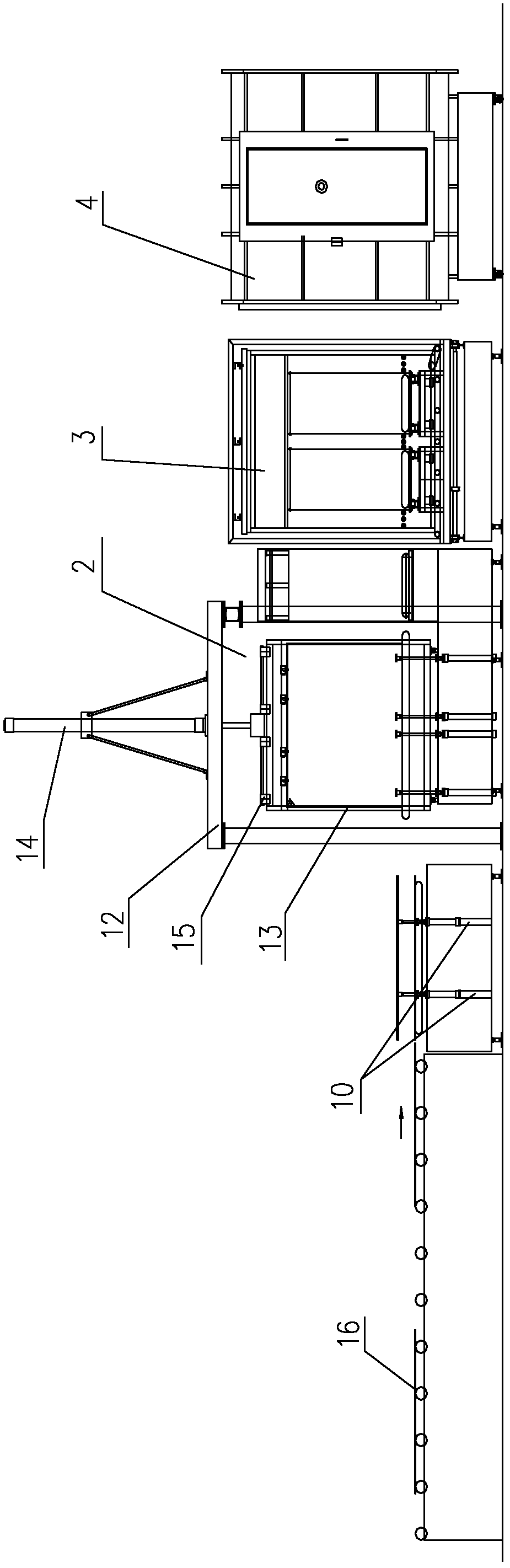 Double-plate or double-side film coating system