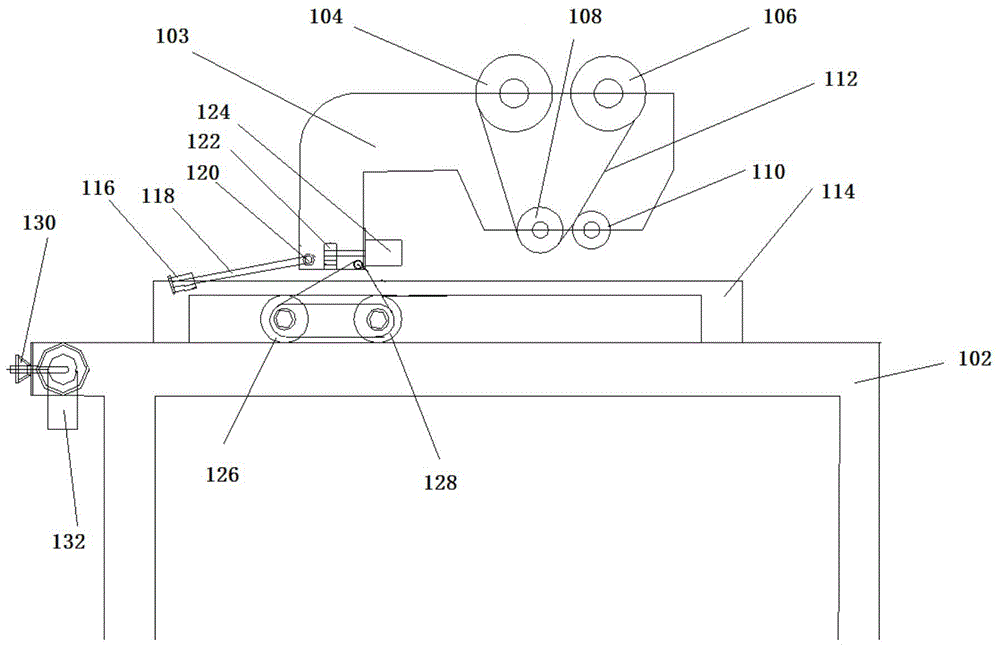 Automatic labeling device