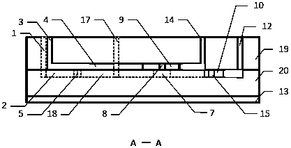 A drug screening biochip with air chambers