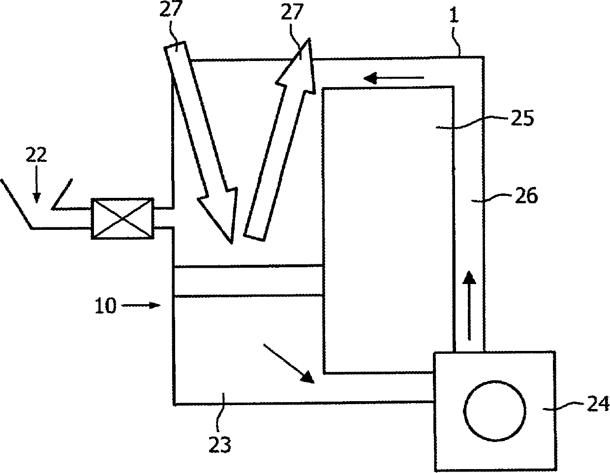 Device for analyzing fluids