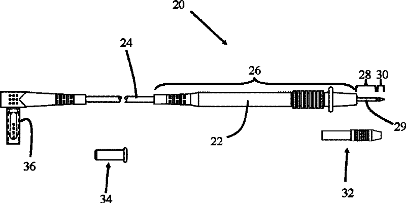 Test probe with ceramic coating and test instrument