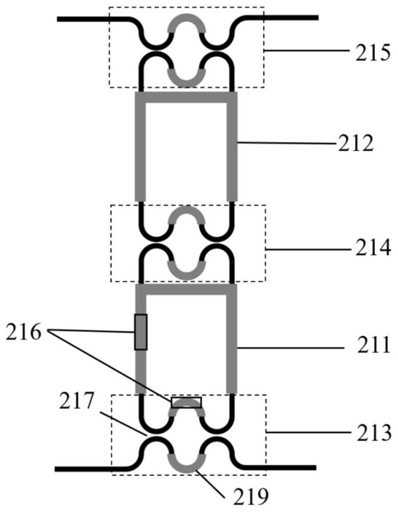 Reconfigurable integrated microwave photonic band-pass filter