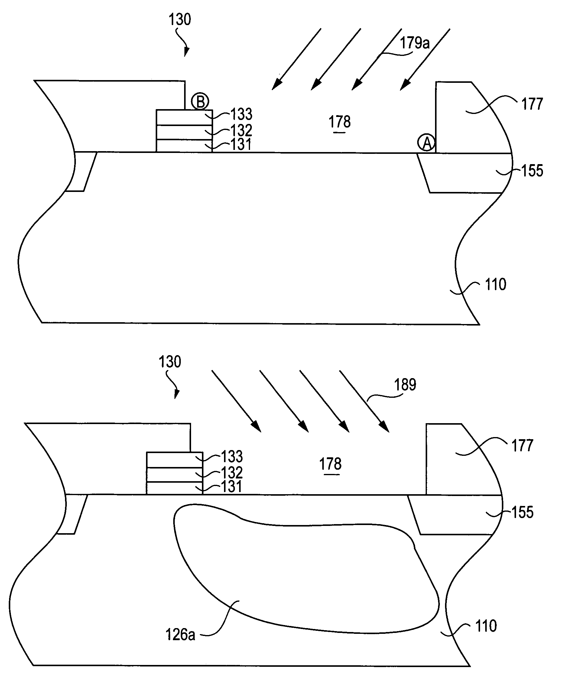 Method of forming photodiode with self-aligned implants for high quantum efficiency