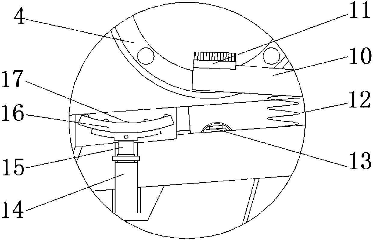 Air filter core cleaning device