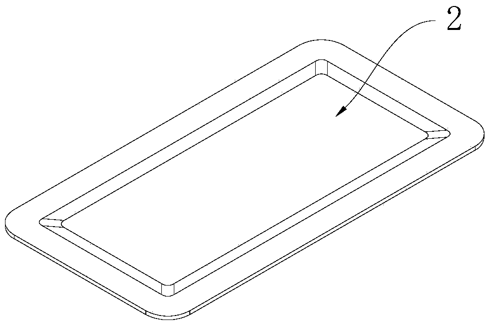 Molding processing method of 3D curved glass with non-equal thickness