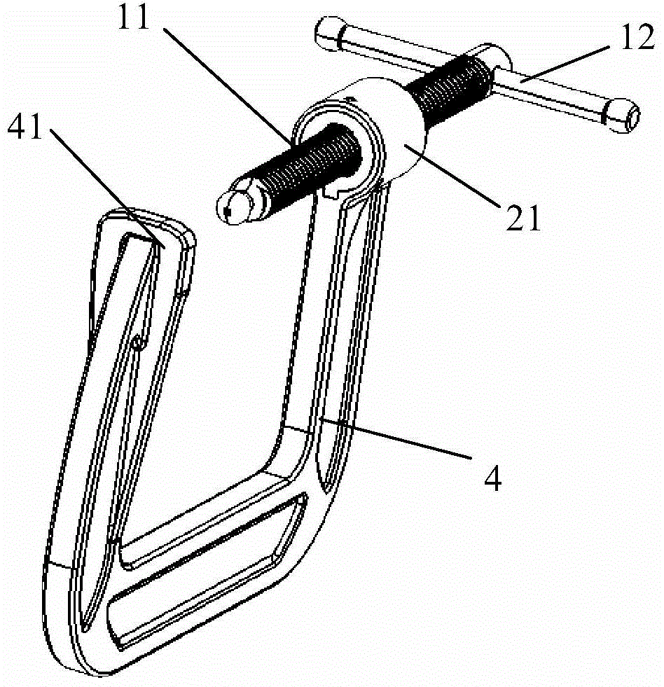 Anti-loosening thread assembly