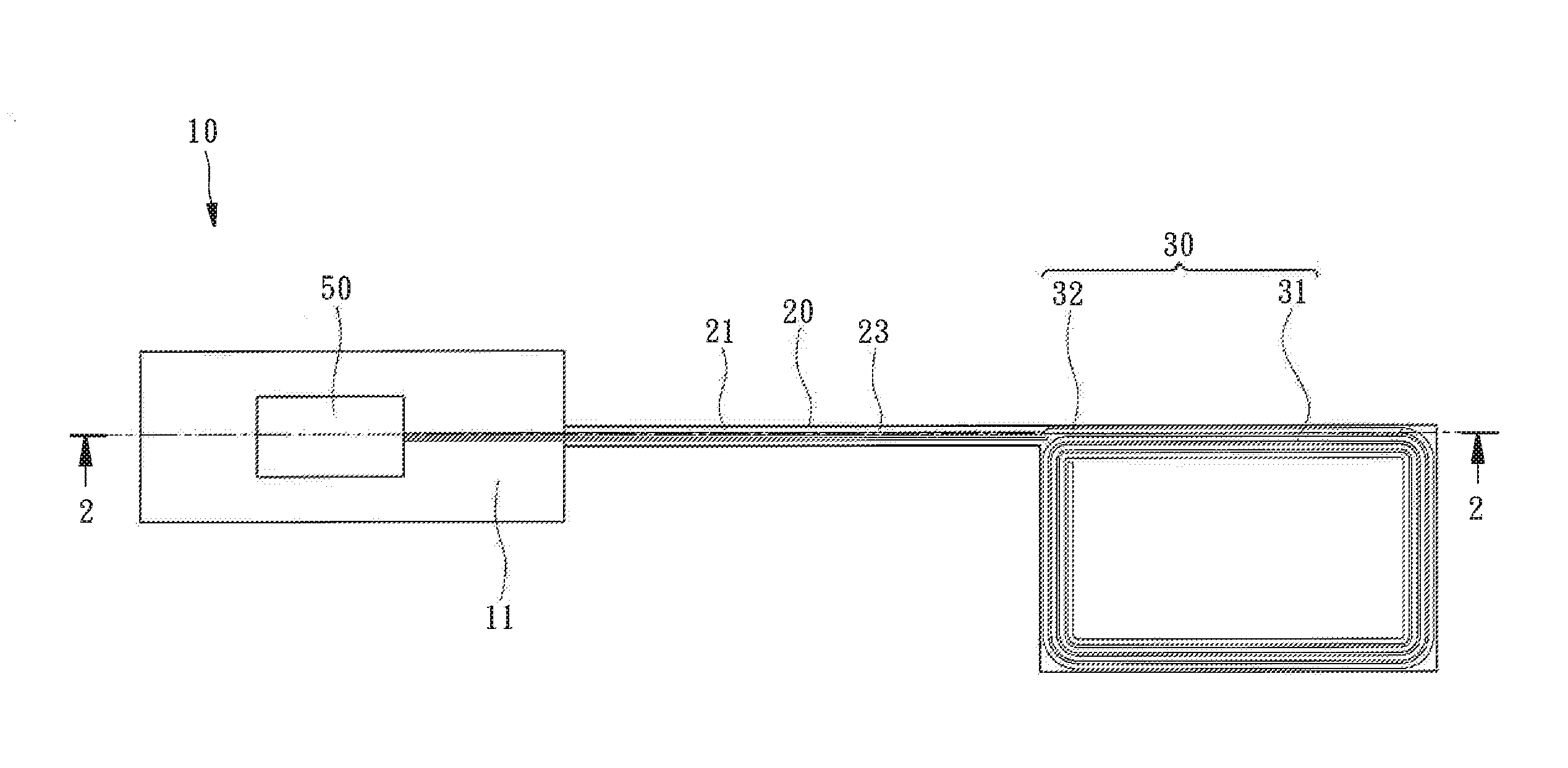 Wireless module with integrated antenna by using rigid-flex board