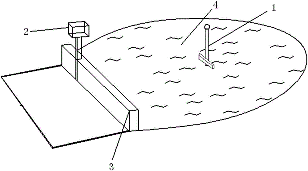 Automatic and remote reservoir level measuring device and method based on one-dimensional vision