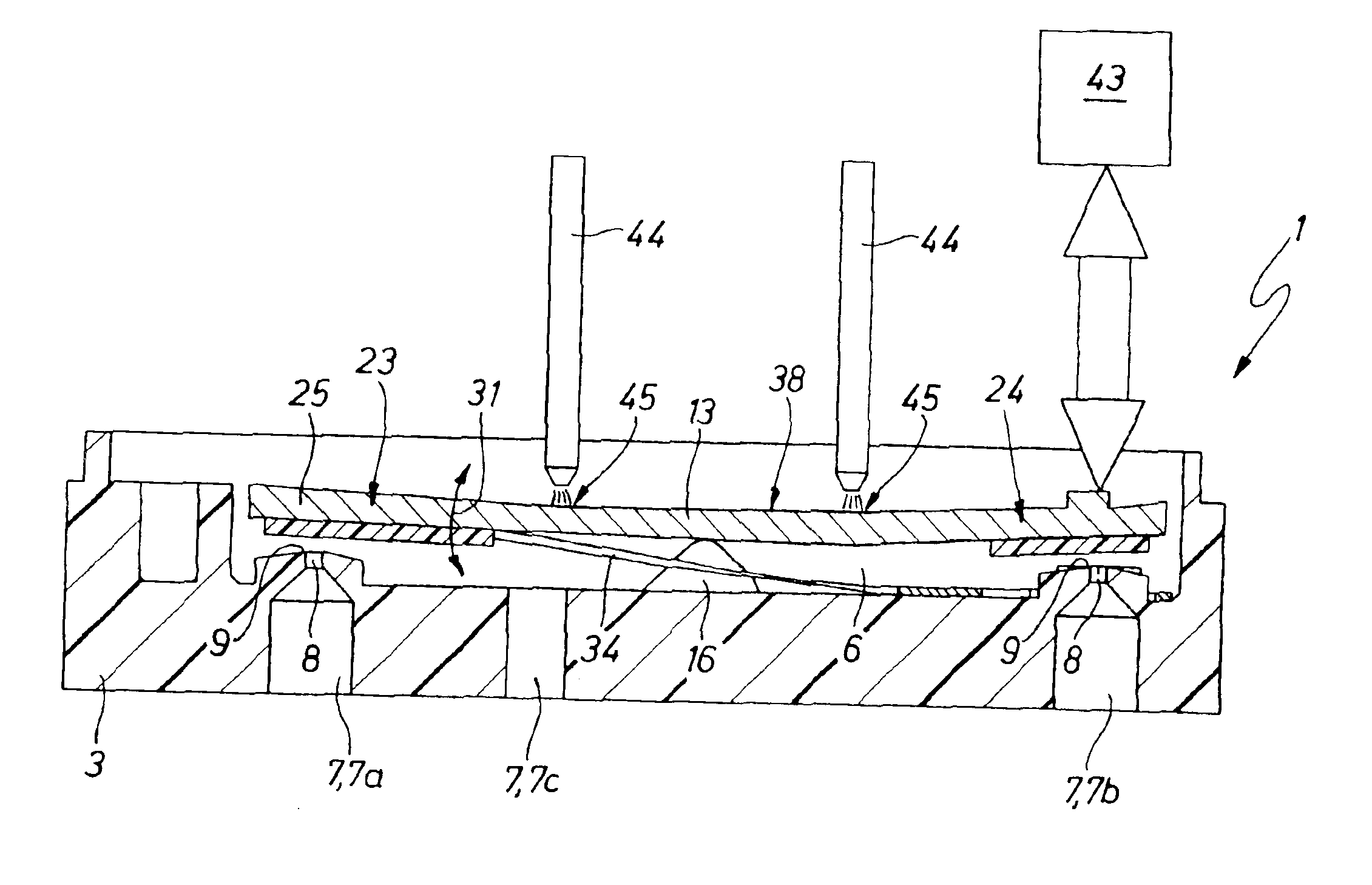 Method for the production of a valve