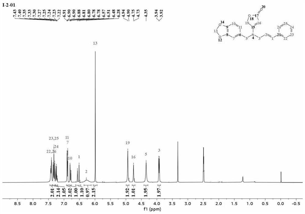 A compound containing natural butenolactone skeleton, its preparation and application