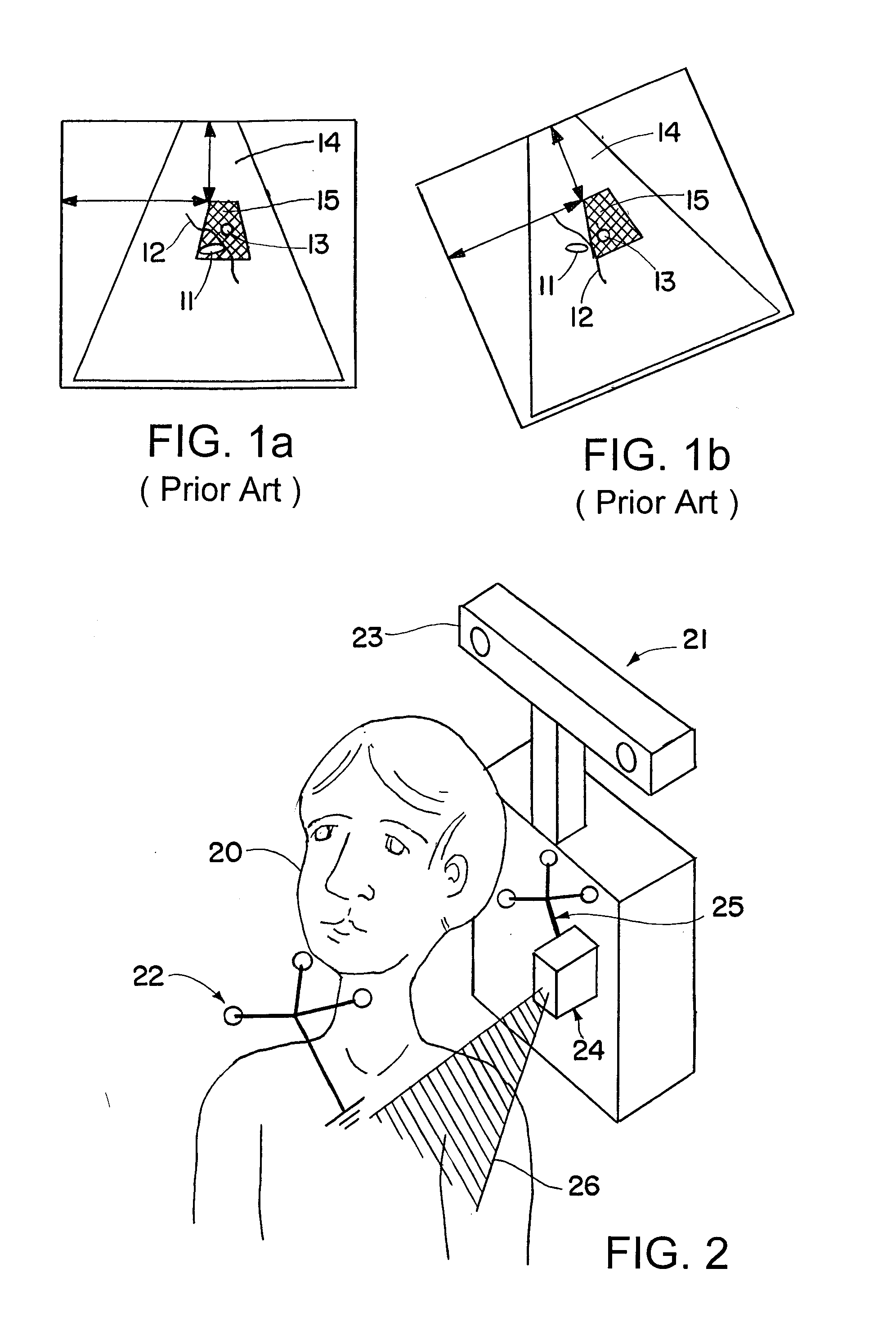 Displaying anatomical patient structures in a region of interest of an image detection apparatus