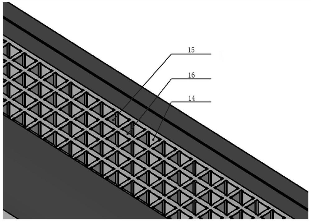 TiO2 sterilization household air conditioner system using honeycomb gas-liquid film to dehumidify