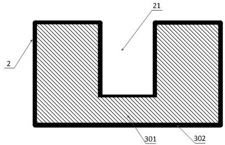 Conductive connecting device and live working shielding clothes