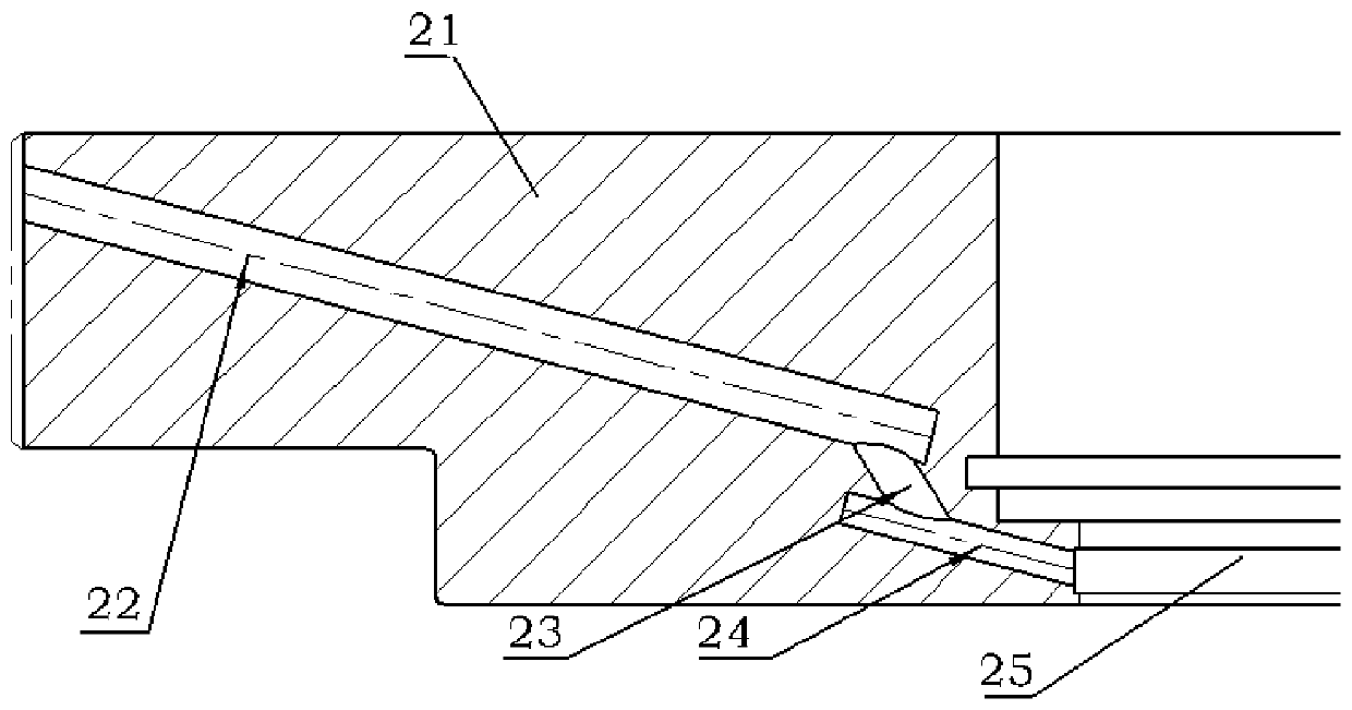 End Cover Structure and Processing Method for Preventing Working Gas Leakage of Vertical Split Compressor