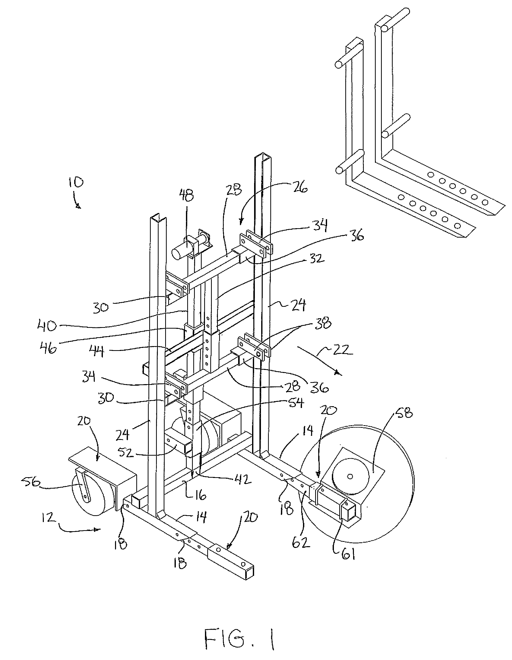 Multiple configuration Implement Carrier Kit