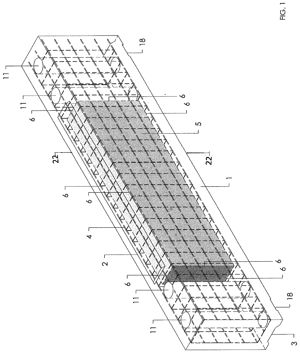 Precast block and installation system for construction of walls and slabs