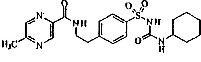 Oral disintegration tablet for dropping blood sugar and preparation method