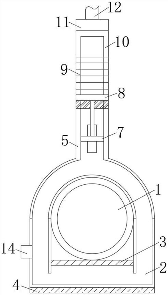 Pipe hoisting machine for engineering construction