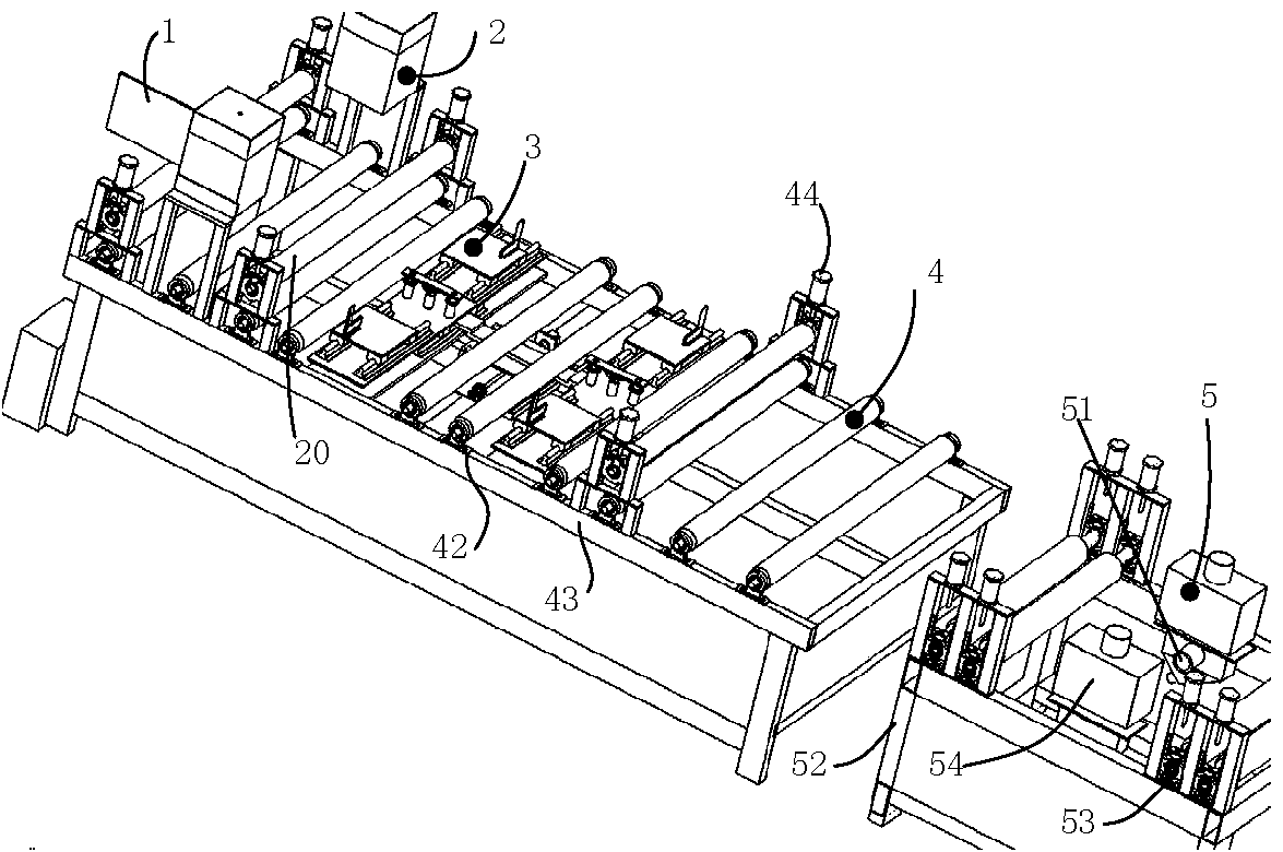 Intelligent deflection-adjustable wood-based panel vertical and horizontal sawing production line and method