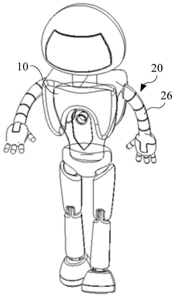 Robot arm and robot