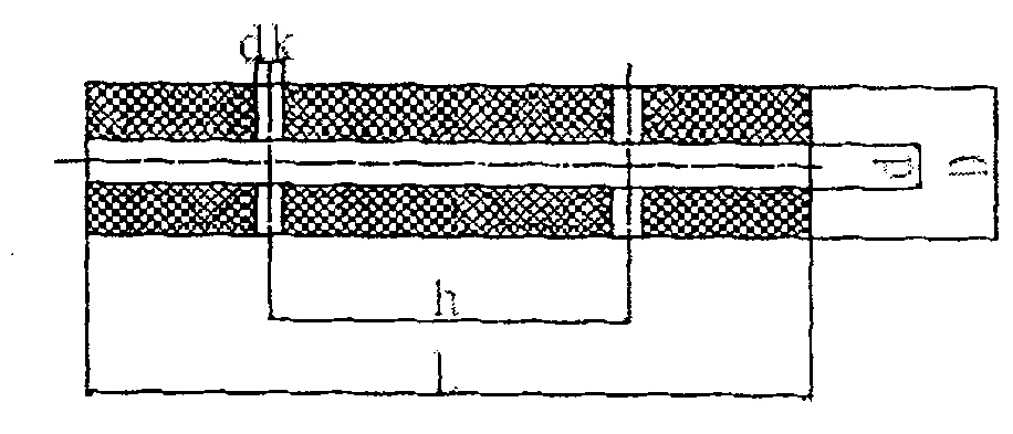 Sound wave shock and pulse combustion type pressing crack apparatus