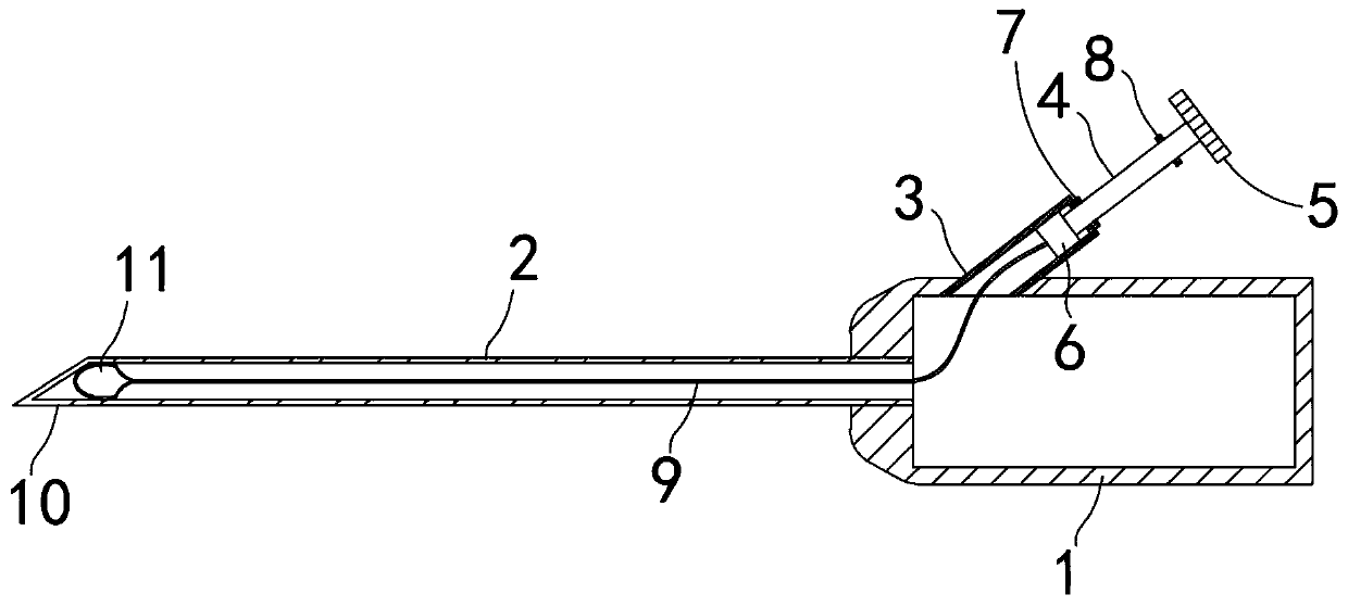 Ganglion puncture needle