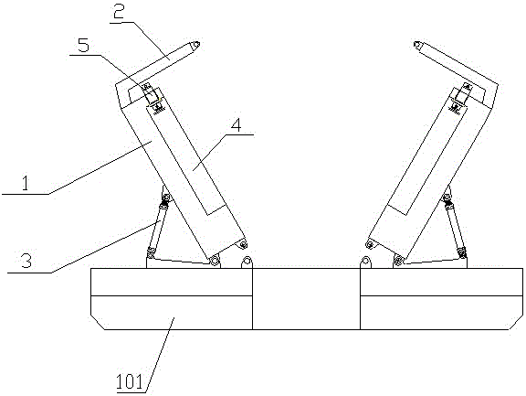 Wind power and bridge rock-socketed construction system