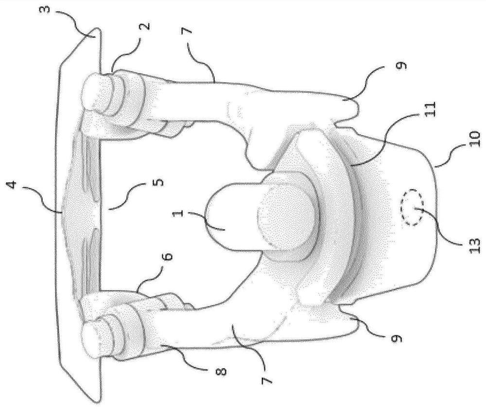 Deep orbital access retractor