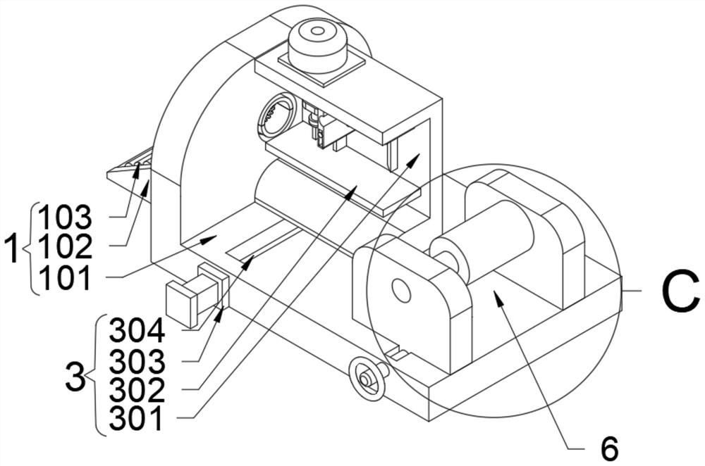 Switching mechanism with cable winding type extrusion locking structure