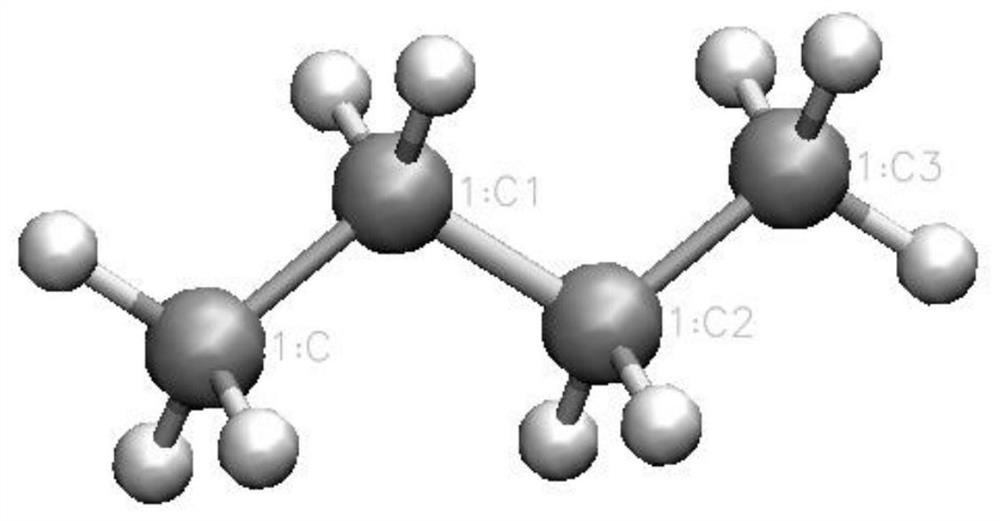 Method for accurately calculating absolute free energy of gas molecules