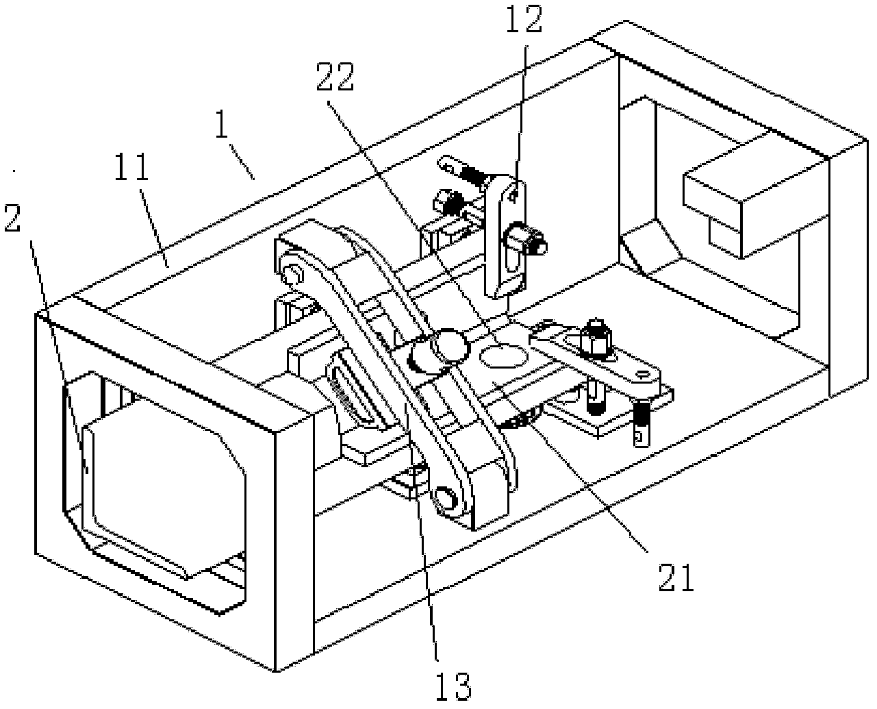 Clamp for standard knot of tower crane and processing template thereof