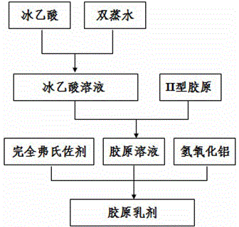 An inducer for establishing an animal model of rheumatoid arthritis and its preparation and application