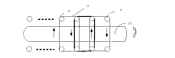 Flax wet-spun blended yarn and preparation method and spinning frame of flax wet-spun blended yarn