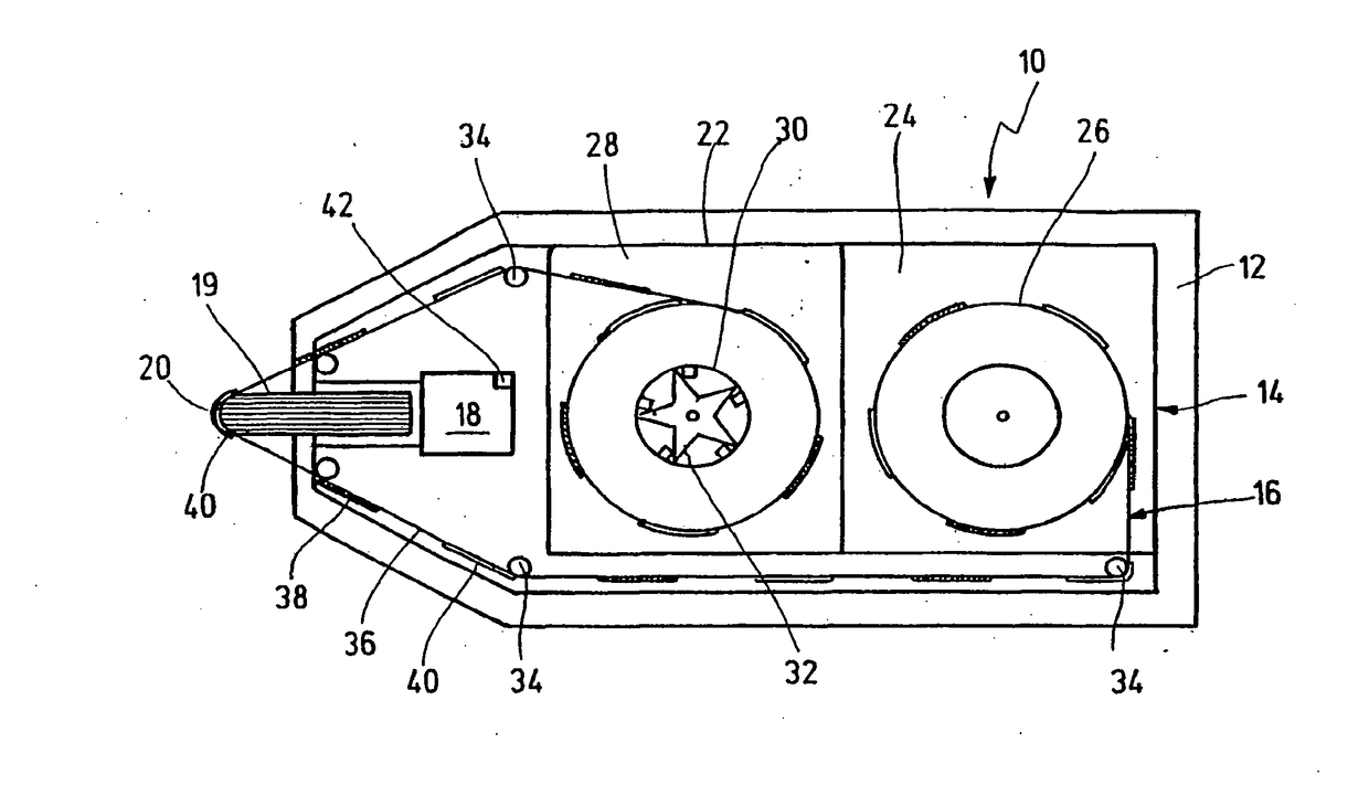 Test device for analyzing body fluids