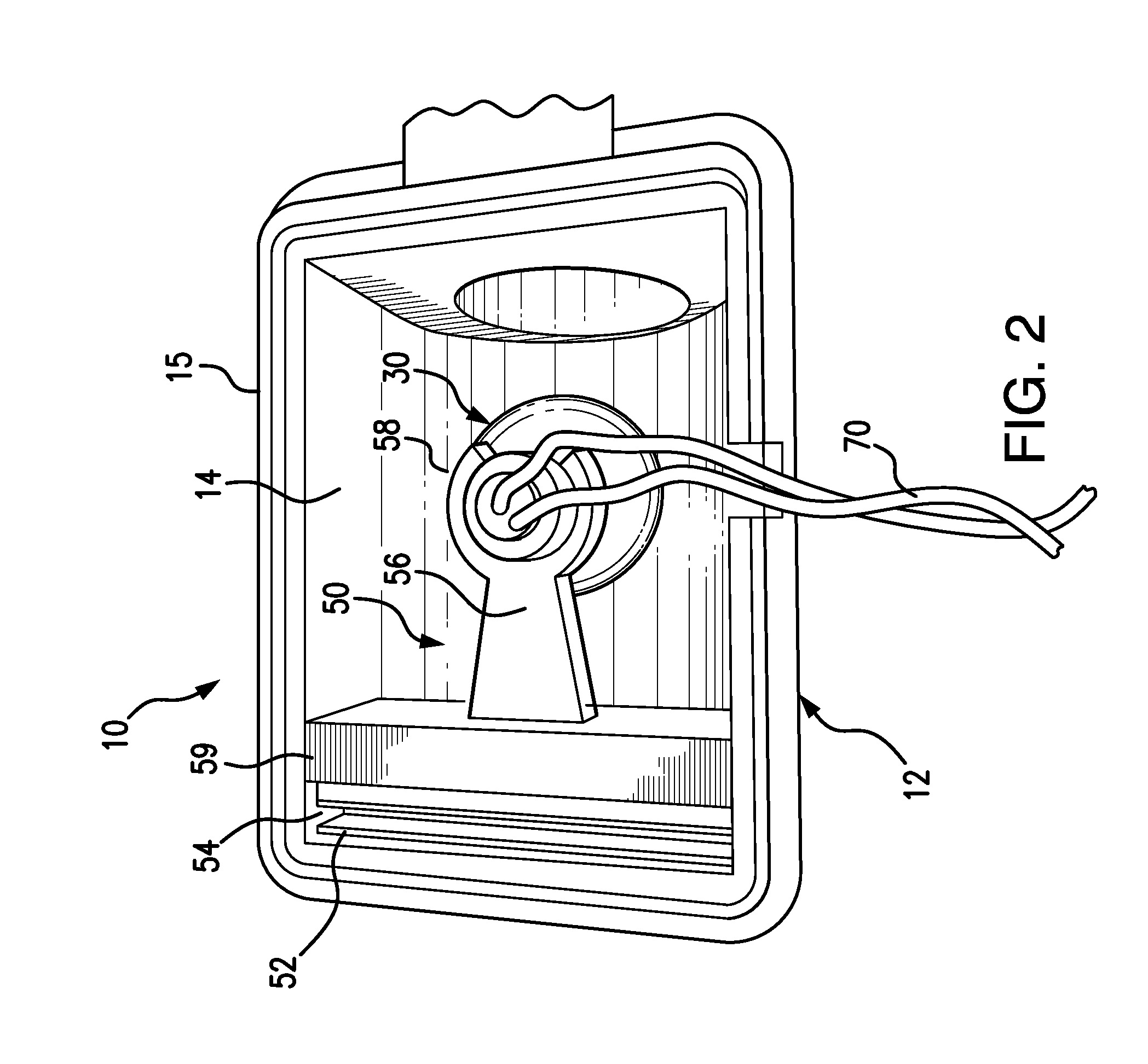 Drain line access device with interior overflow safety switch