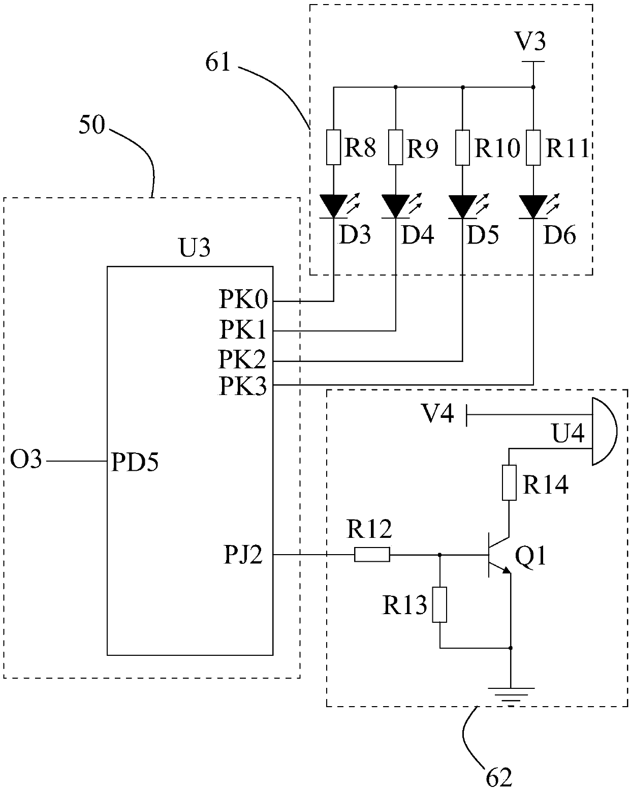 Battery charging control circuit