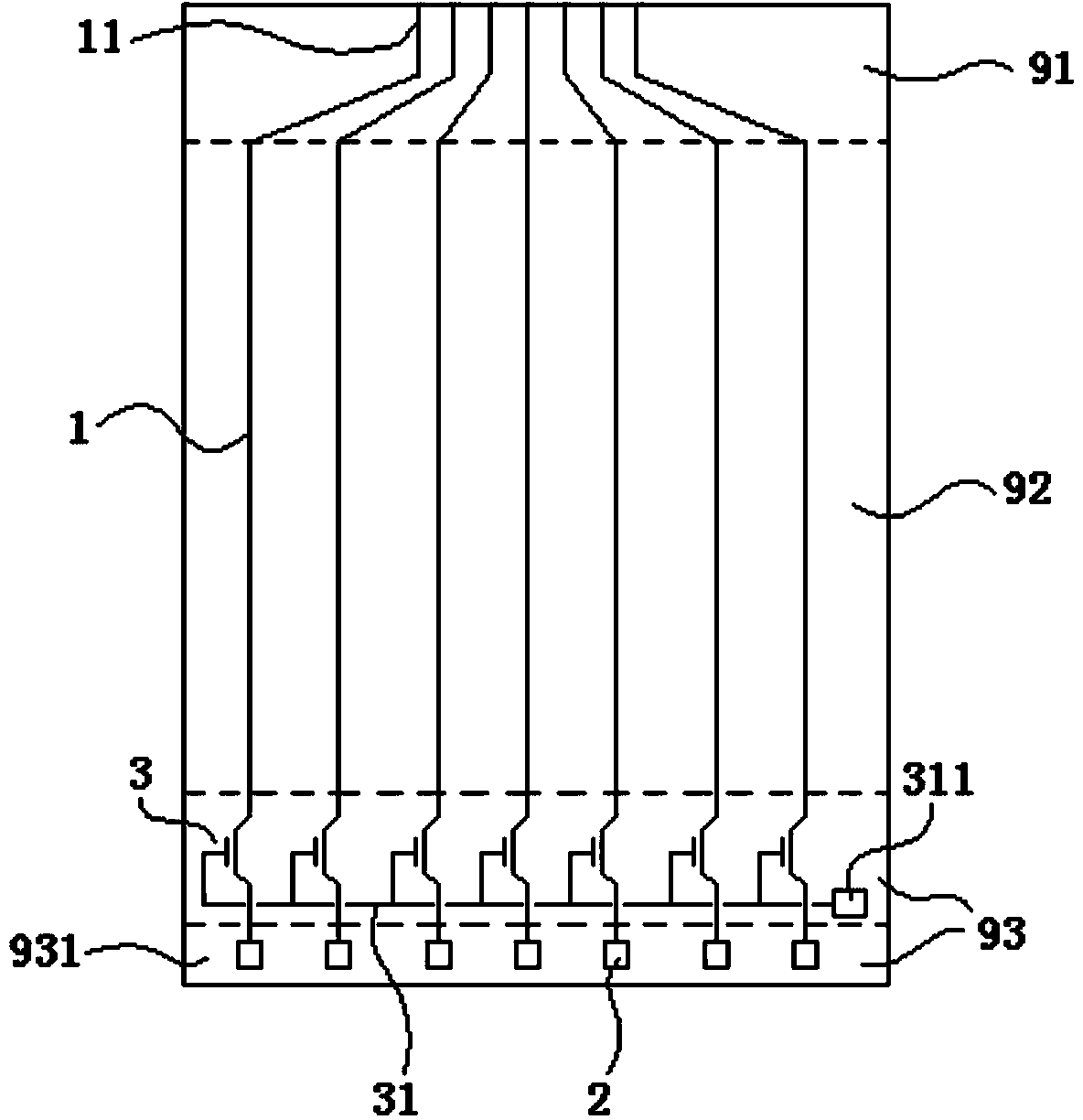 Array substrate and display device