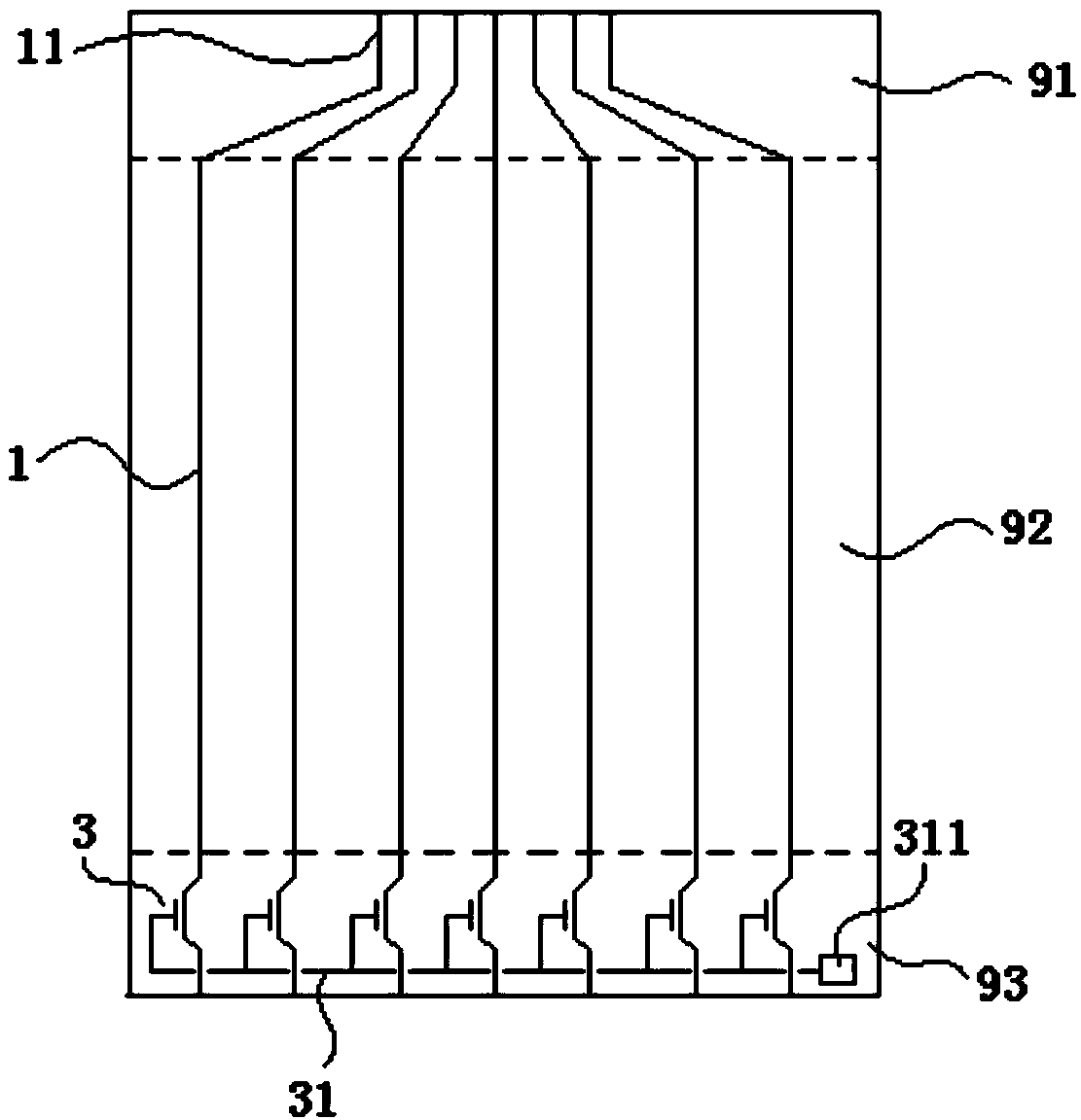 Array substrate and display device