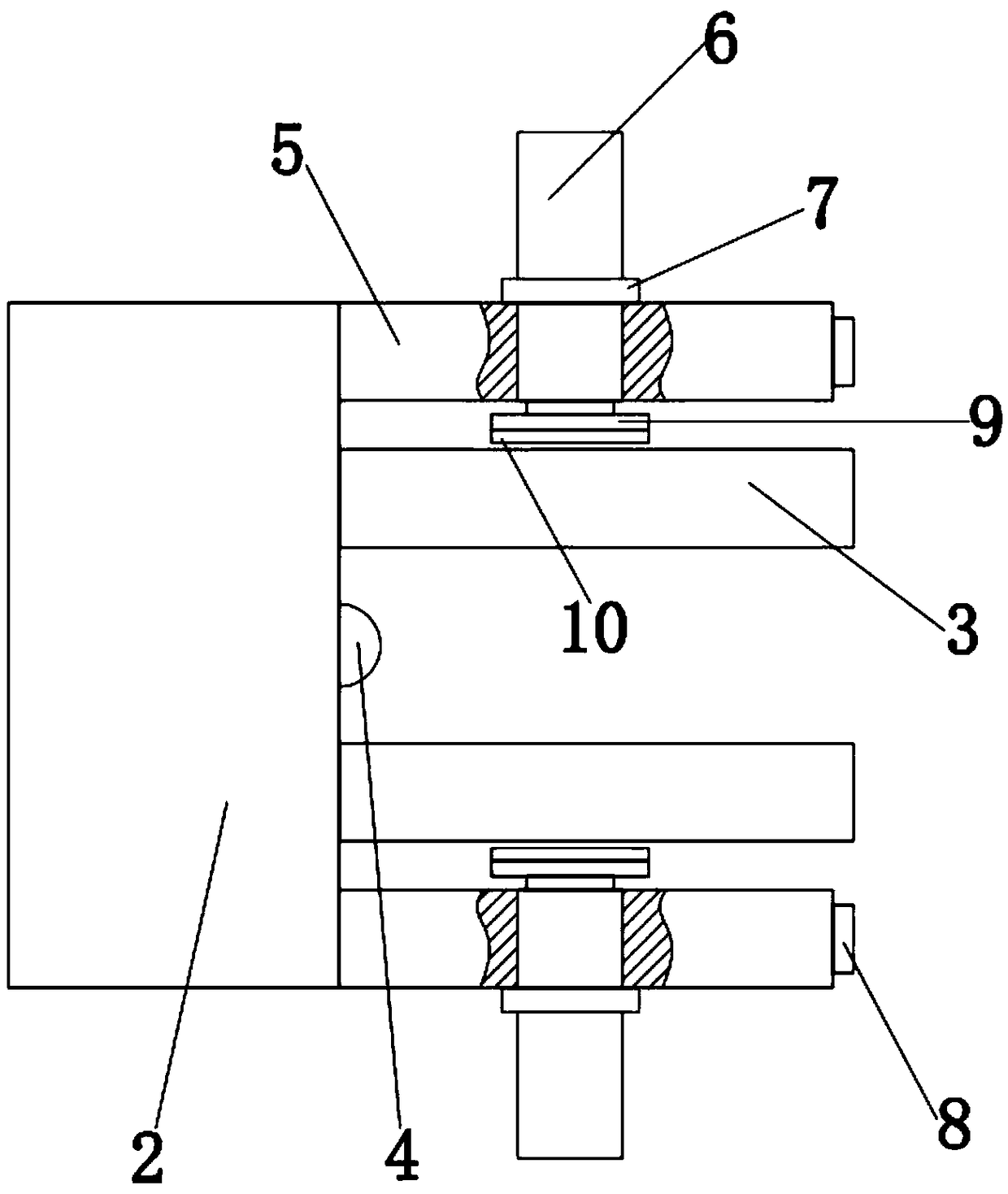 Automatic silicon steel coil material transferring and butting trolley