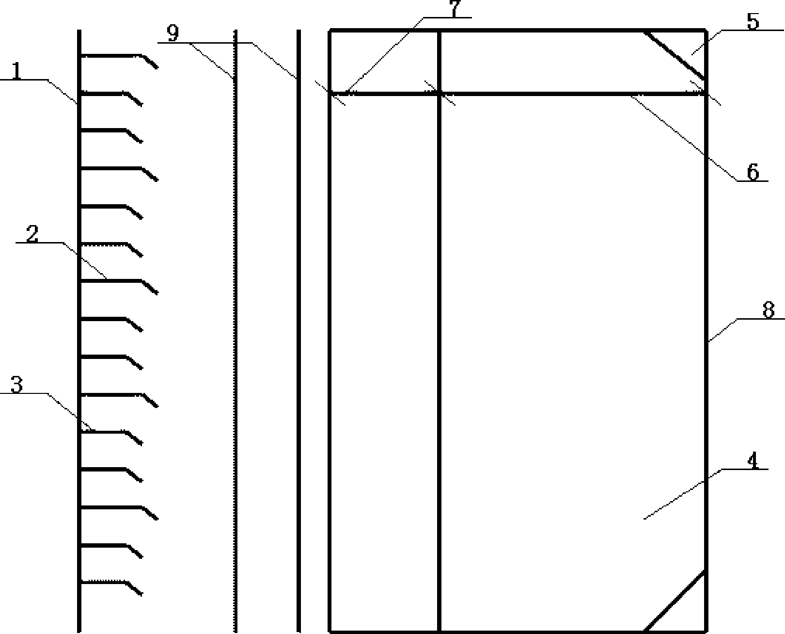 High-titanium blast furnace slag cooling treatment method