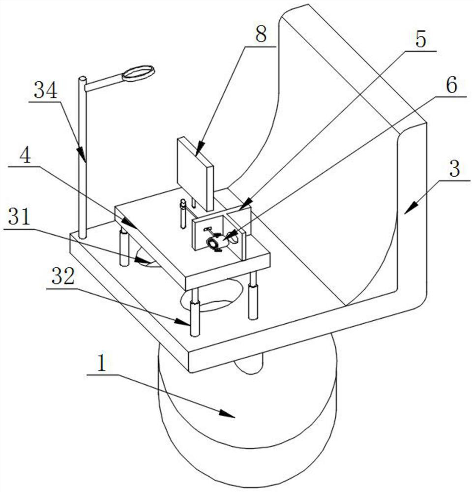 Medical clinical treatment auxiliary device for department of pediatrics