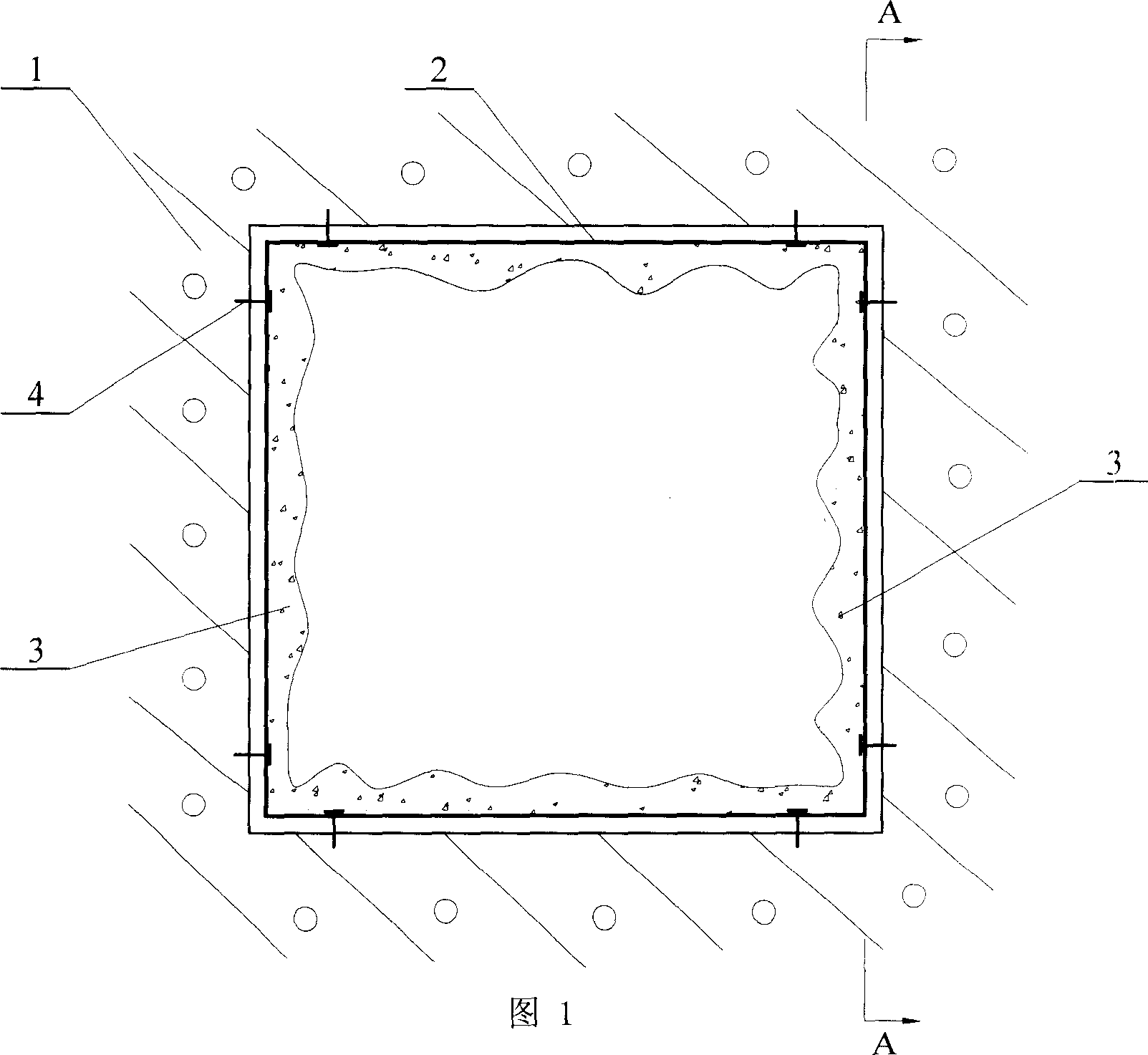 Reinforcement protection method for inner surface of tunnel