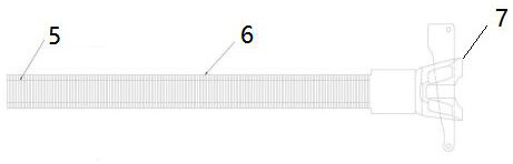 Method for connecting length-adjustable transverse rods of disc buckle frame