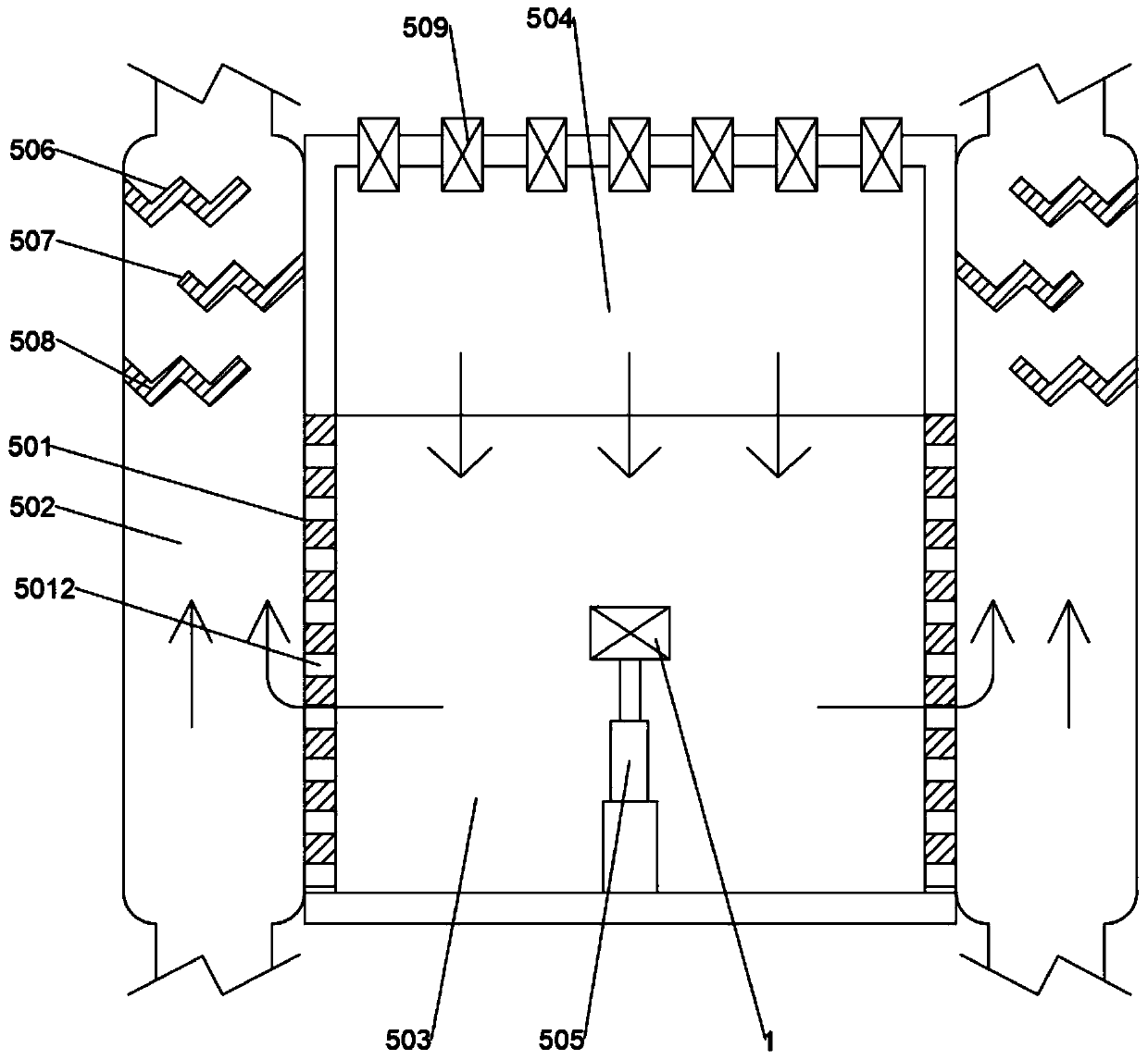 Indoor SF6 gas alarm device