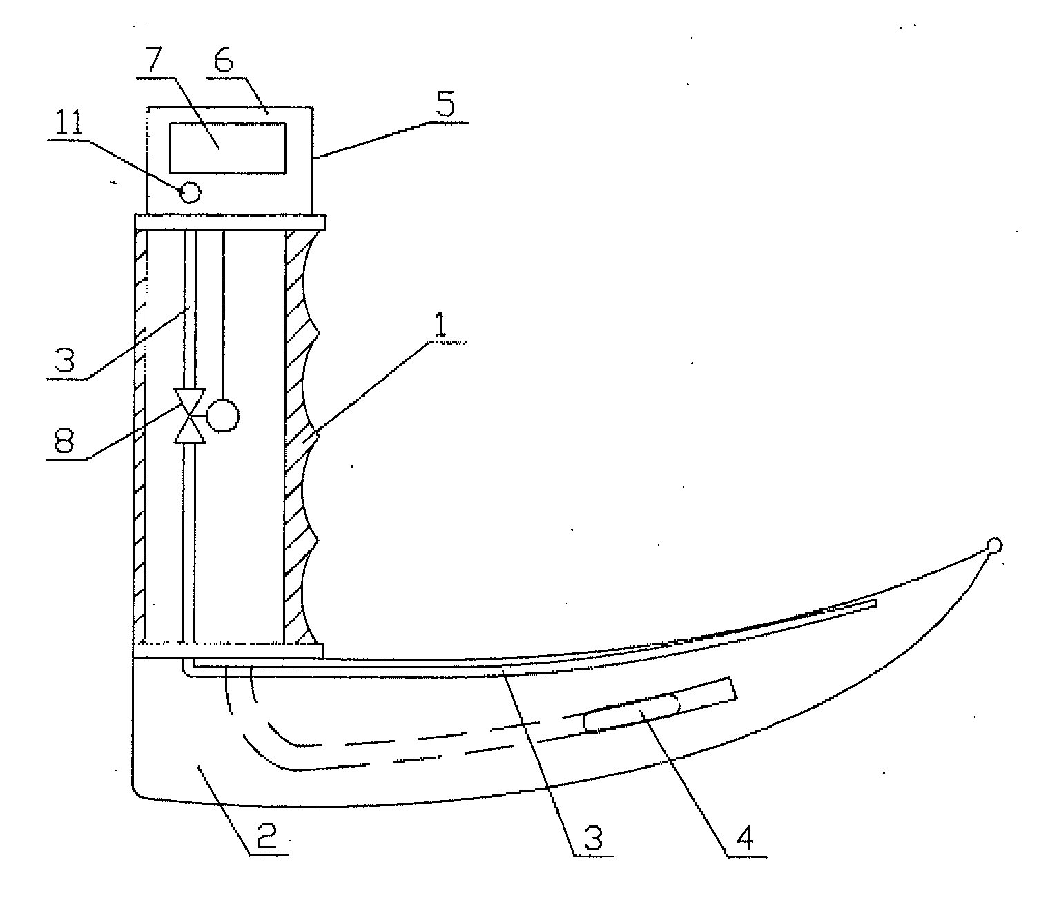 Electronically controlled high-frequency jet ventilation laryngoscope