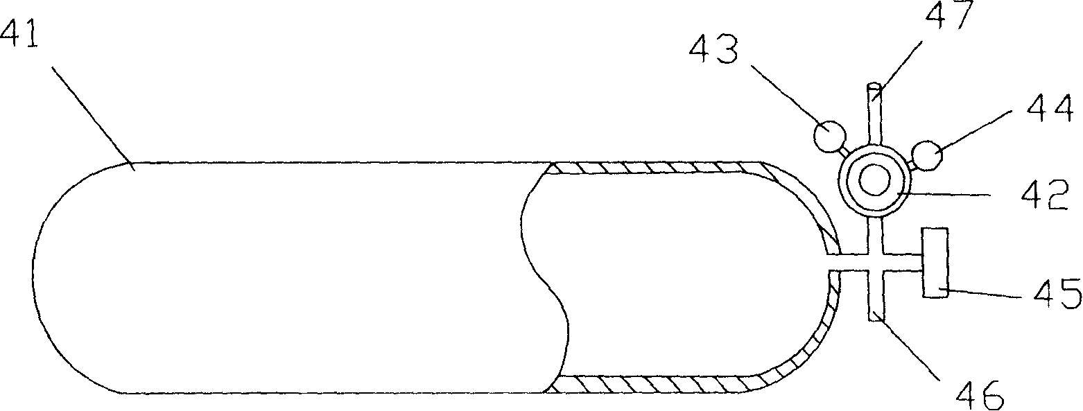 On-board engine using compressed air as power