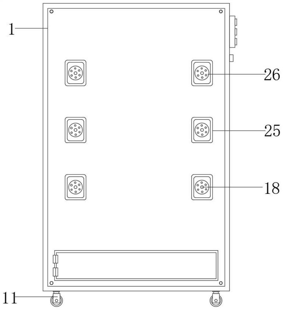 File storage device for intelligent block chain of oil and gas field and use method of device